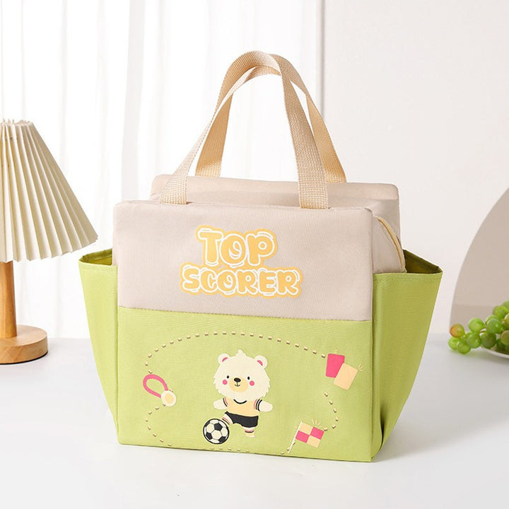 Fun-Themen isolierte Lunch-Tasche