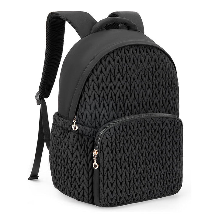 Modischer Rucksack mit Geflochtener Struktur Karnz