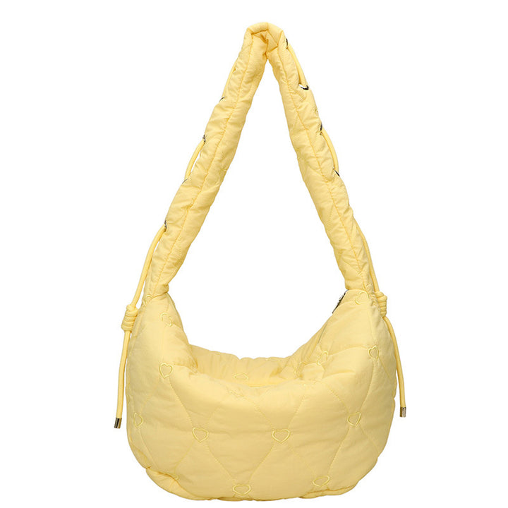 Gep quiltete Herzmuster Handtasche