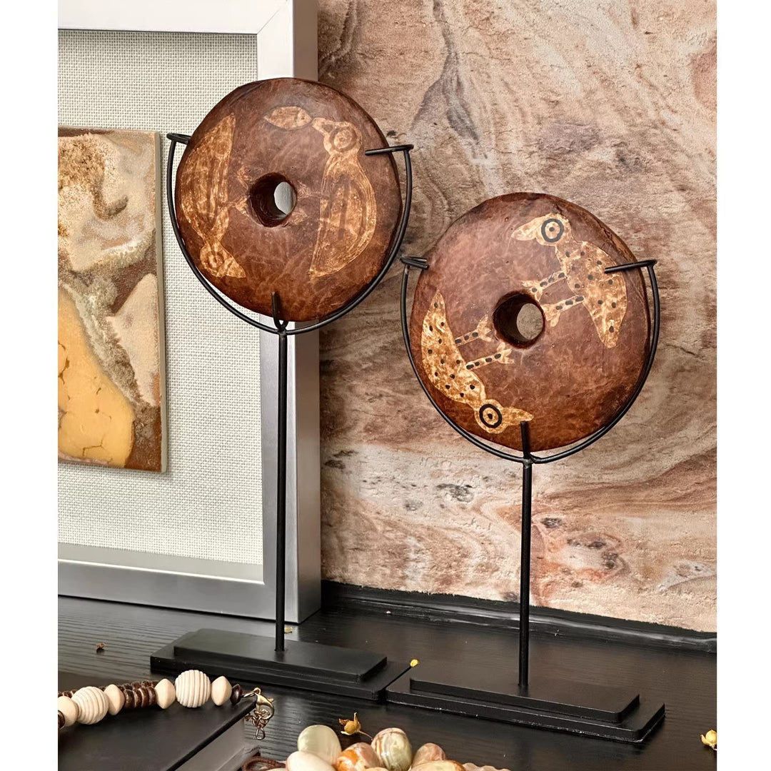 Dekorative Onyx Servierschüssel