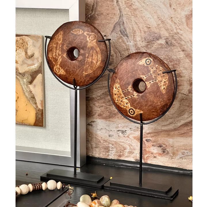 Dekorative Onyx Servierschüssel
