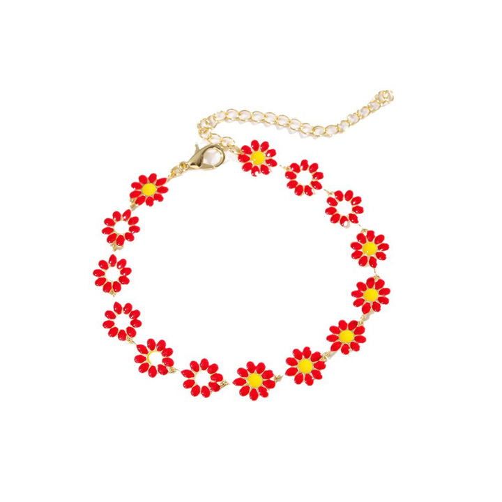 Floral Charm Bracelet Karnz