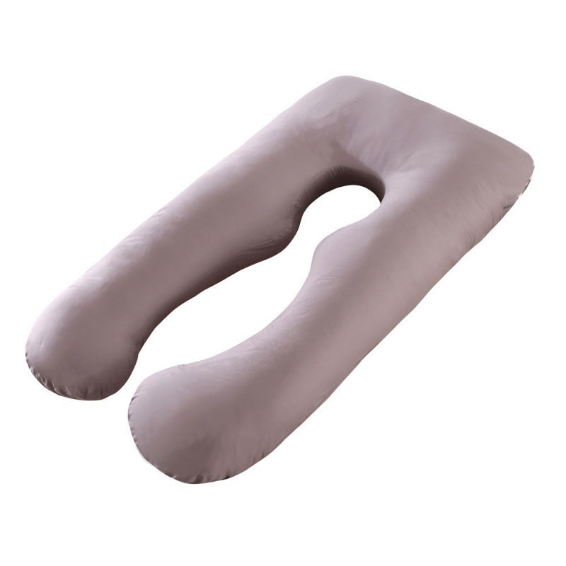 ergonomisches U-förmiges Ganzkörper-Schwangerschaftskissen mit abnehmbarem waschbarem Veloursbezug und verstellbarem Innenteil Karnz