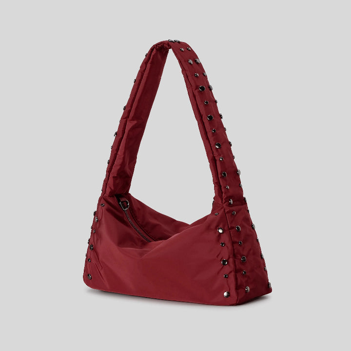 Zeitgenössische gesteppte Schultertasche