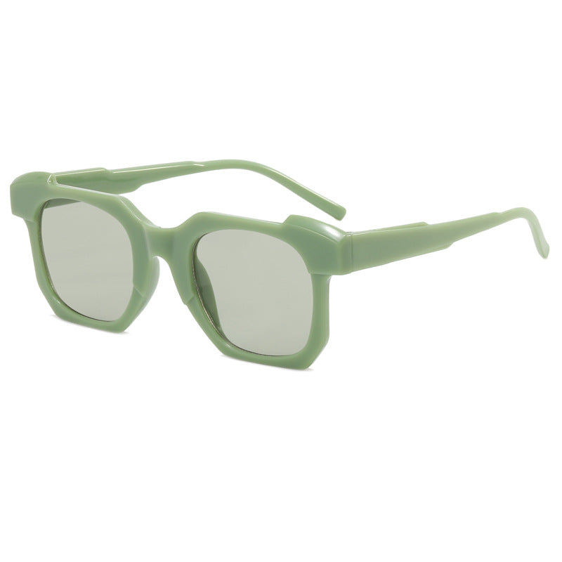 Damen modische Sonnenbrille im innovativen Hexagon-Design Karnz