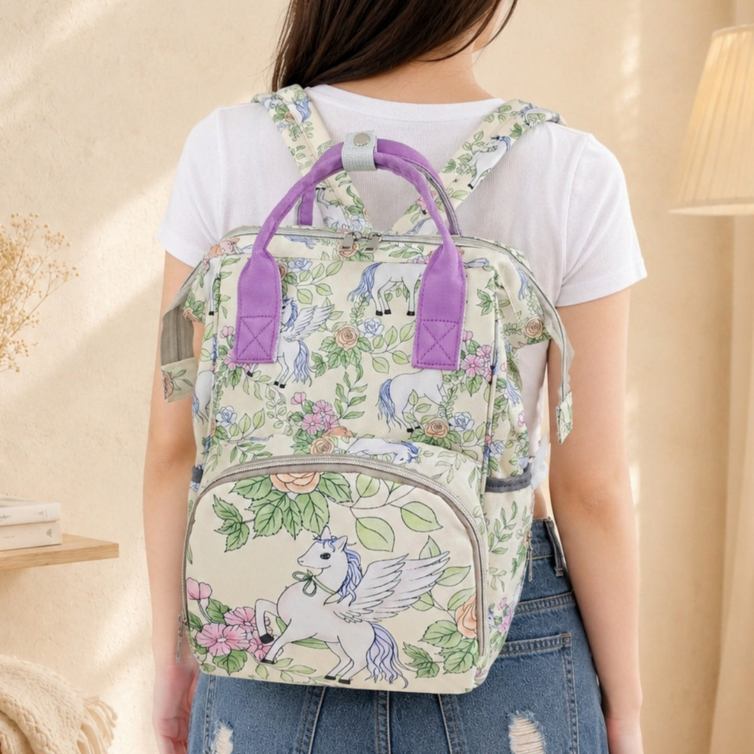 Tragbarer illustrierter Rucksack Karnz