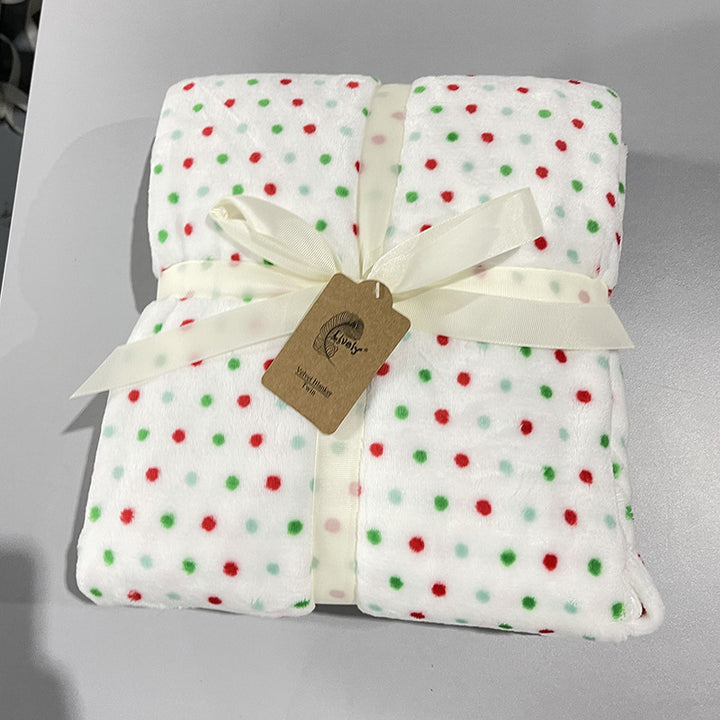 Gemütliche Plüschdecke