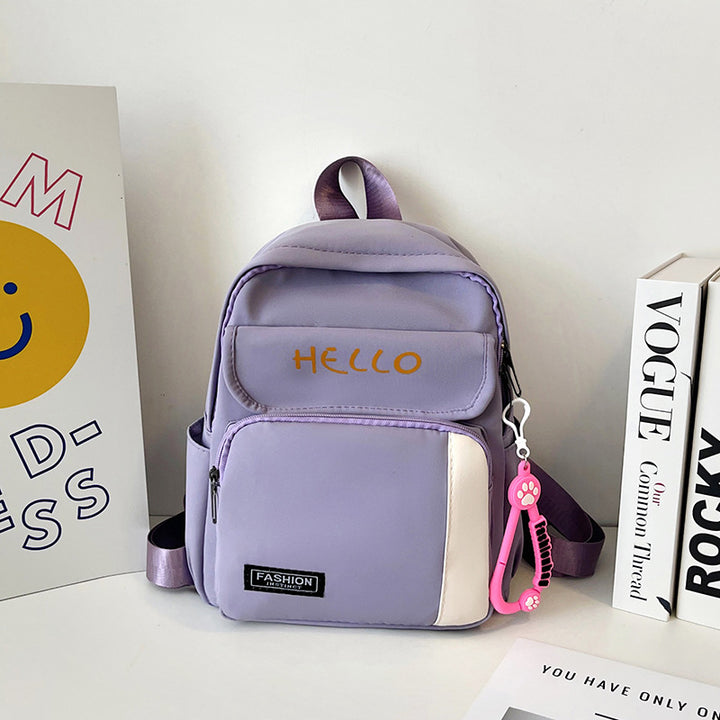 Niedlicher grafischer Druck Mini-Rucksack