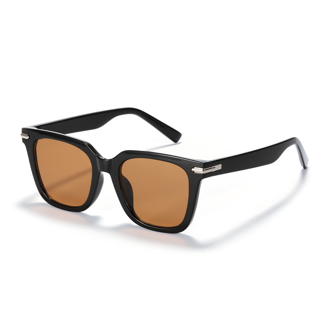 Damen modische quadratische Sonnenbrille mit hochwertigem Gläsern Karnz