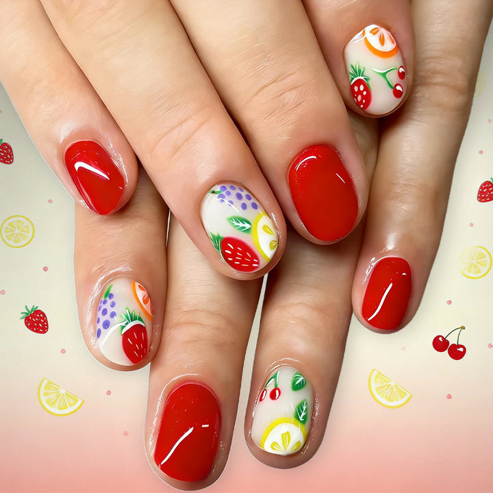 Frucht-Themen Nagelkunst Set Karnz