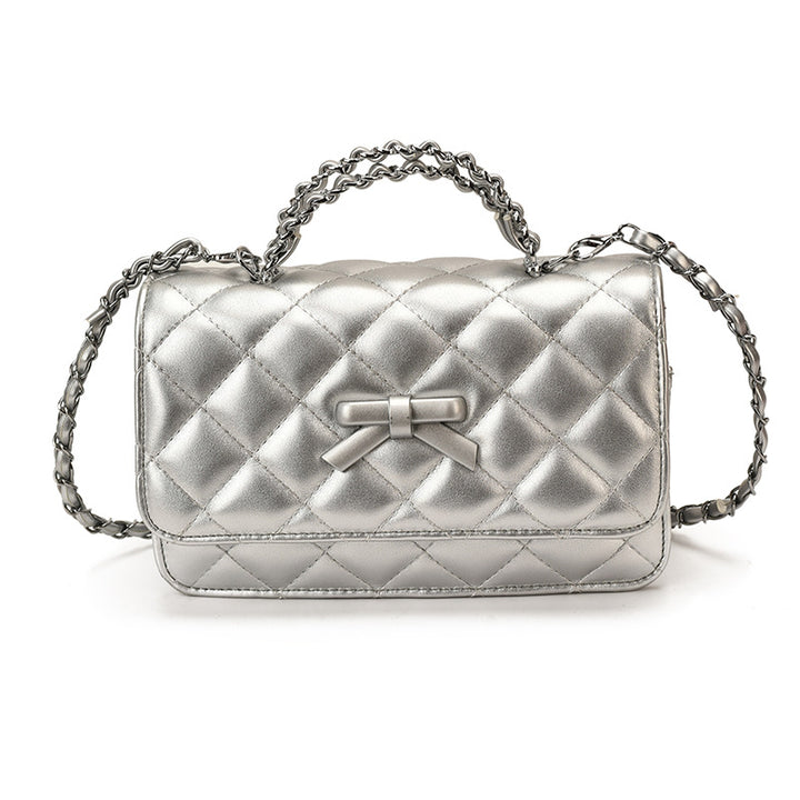Gepolsterte Tasche mit Bow-Detail Karnz