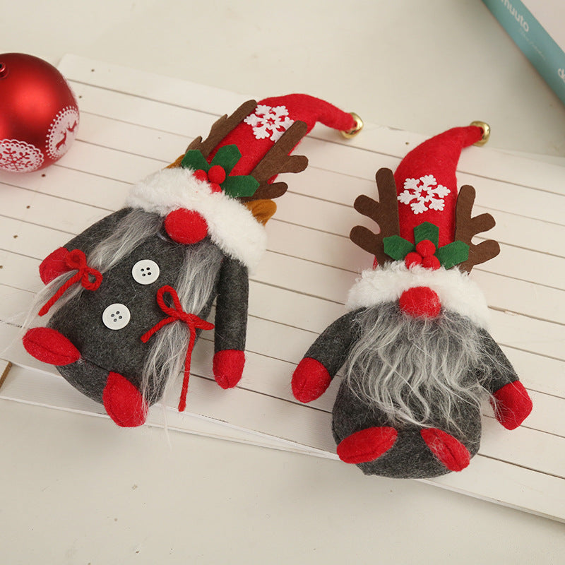 Verspielte Weihnachtsgnom Dekoration Karnz