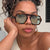 Damen modische Sonnenbrille im modernen Retro-Stil Karnz