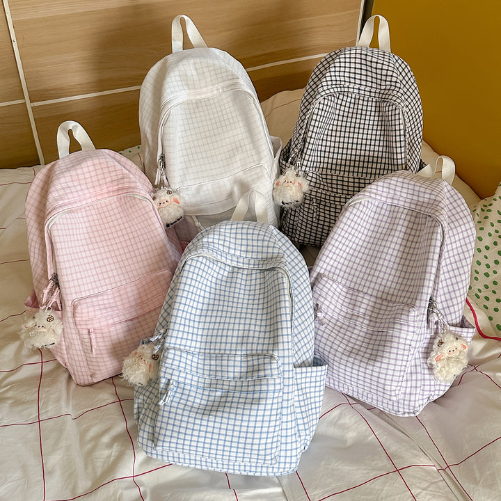 Texturiertes Muster Freizeit Rucksack Karnz