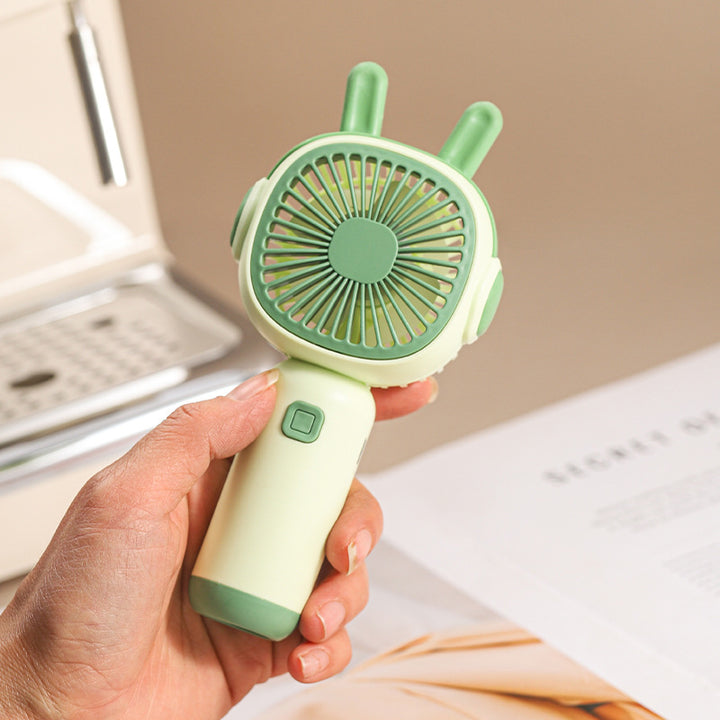Damen Tragbarer Handventilator mit kinderfreundlichem Design und variablem Luftstrom Karnz