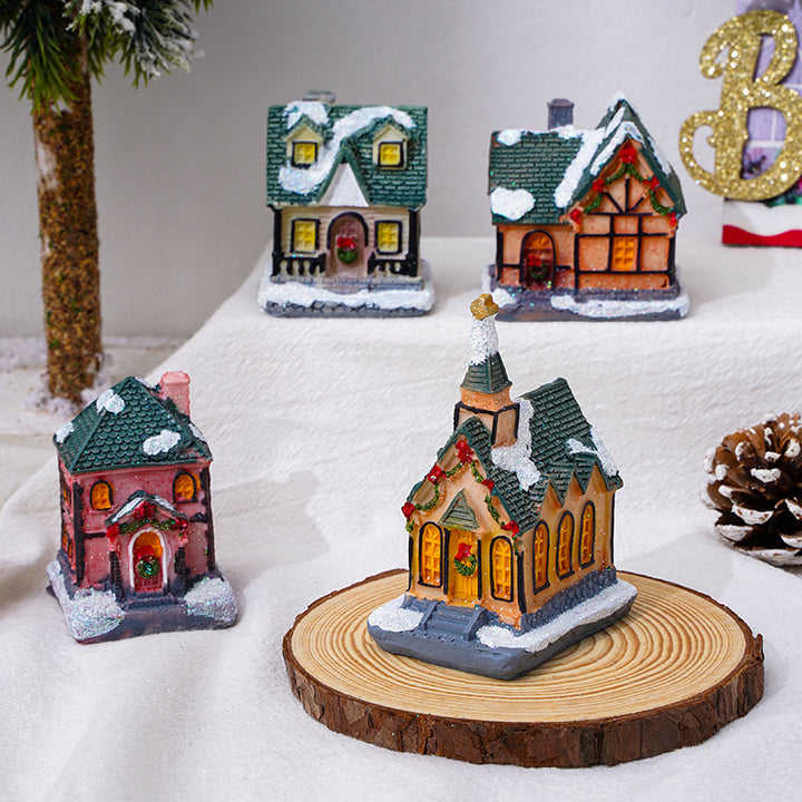 Beleuchtete Weihnachtsdekorationsfigur Karnz