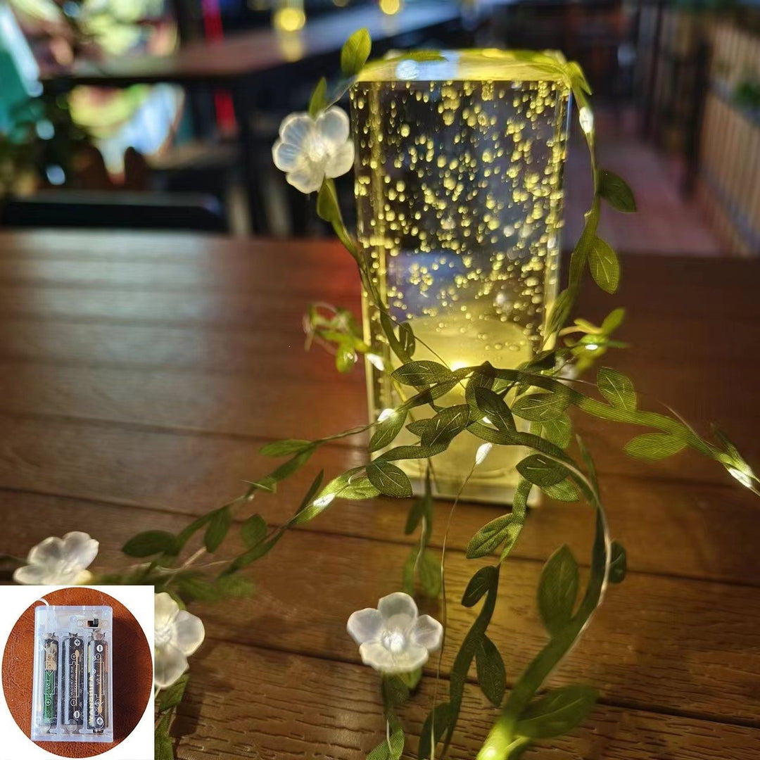 Florale Feen-Lichterketten