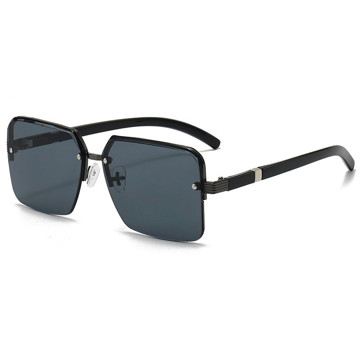 Damen stilvolle quadratische Sonnenbrille mit polarisierten Gläsern Karnz