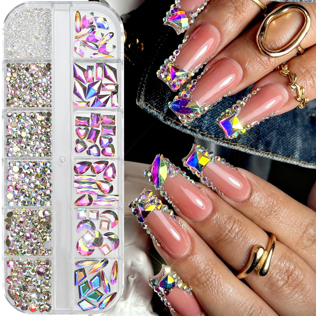 Premium Nagelkunst Strass Kollektion