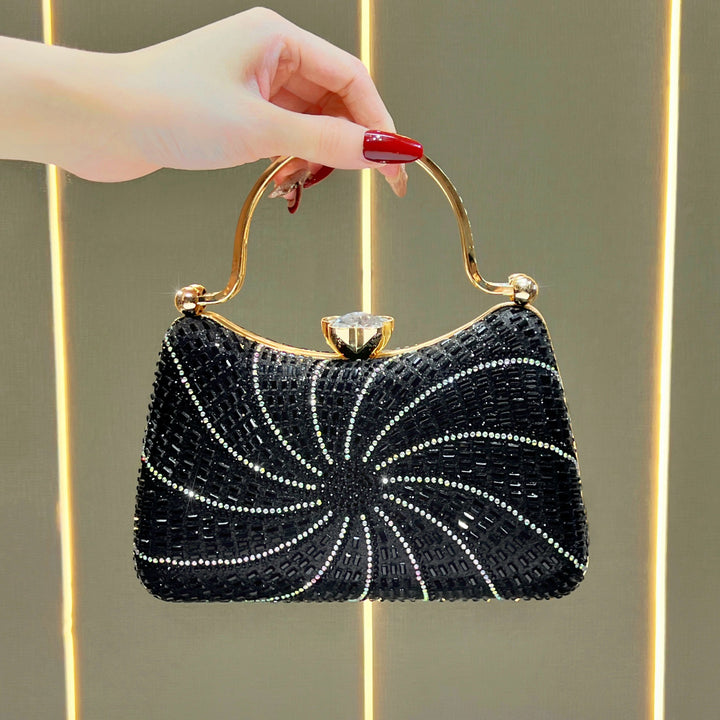 Dekorative Kristall-Handtasche