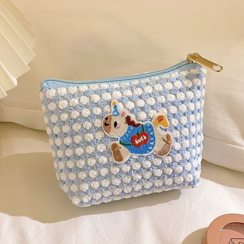 Niedliche Plüsch Kosmetiktasche Karnz
