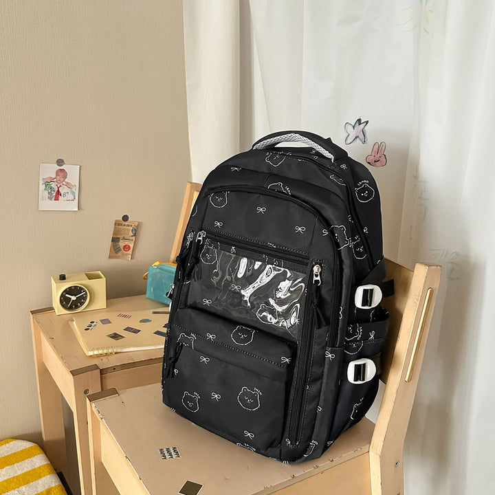Niedlicher Cartoon-Printed Rucksack Karnz