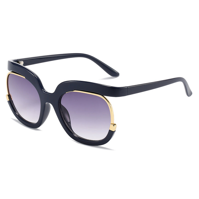 Damen Oversized Sonnenbrille mit elegantem Tortoise-Design Karnz