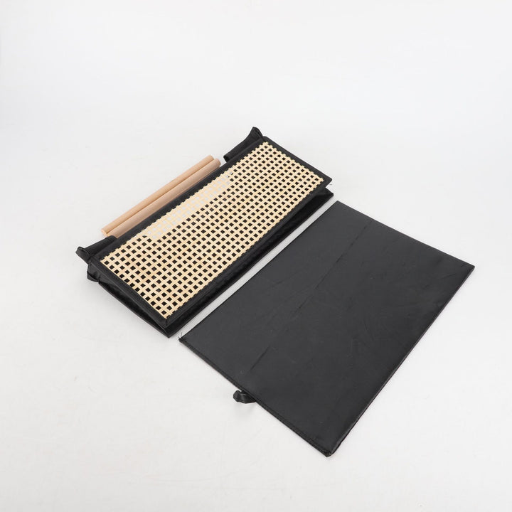 Modernes Aufbewahrungsbehälter mit Rattan-Optik Karnz