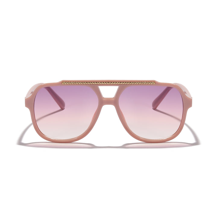 Damen Designer-Sonnenbrille mit extravagantem Muster und schützendem UV-Schutz Karnz