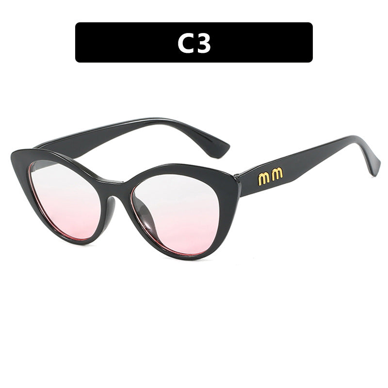 Damen extravagante Cat-Eye Sonnenbrille mit schützendem UV-Filter Karnz