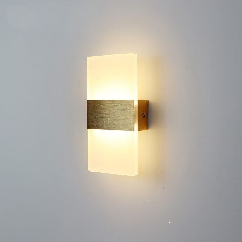 Moderne LED Wandleuchtenfassung