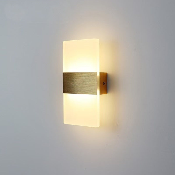 Moderne LED Wandleuchtenfassung