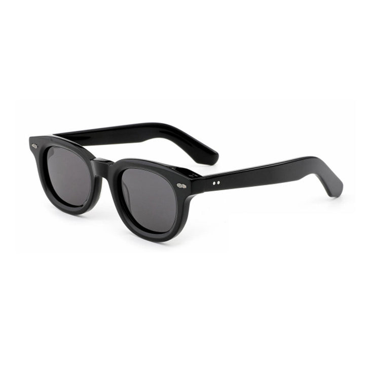 Damen retro-inspirierte Sonnenbrille mit breitem Schildpatt-Rahmen und harmonischen Gläsern Karnz