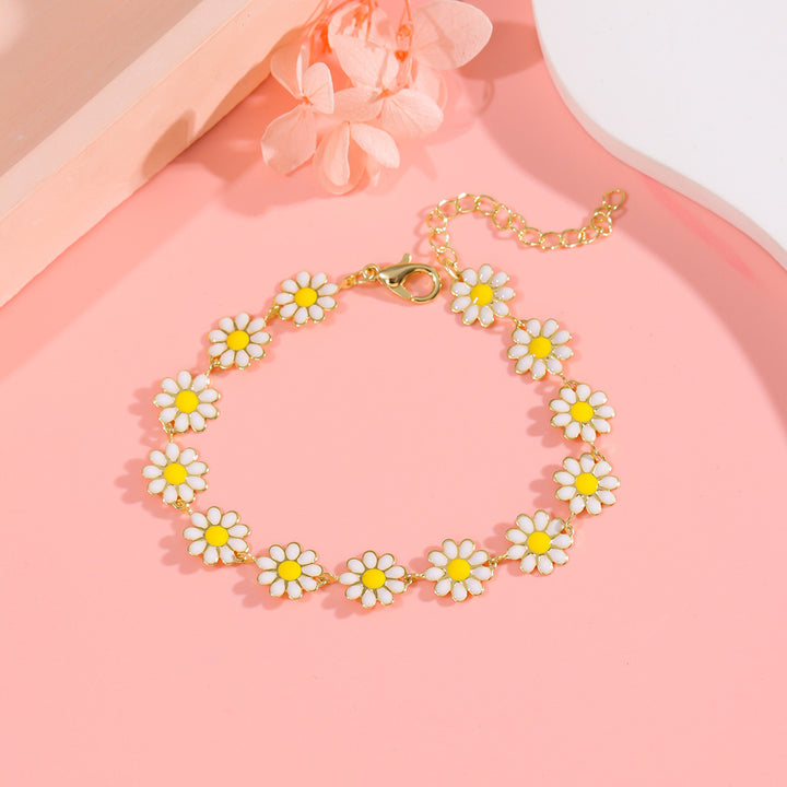Floral Charm Bracelet Karnz