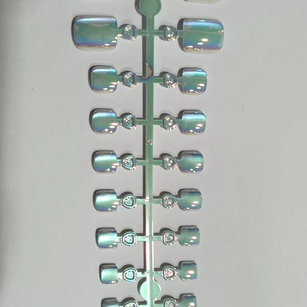 Iridescent Press-On Nagelset Karnz
