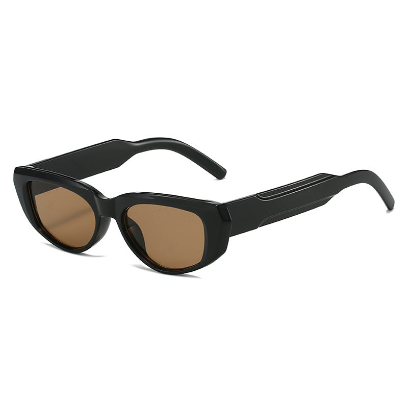 Damen modische Sonnenbrille im Cat-Eye-Stil mit extravaganter Silhouette Karnz