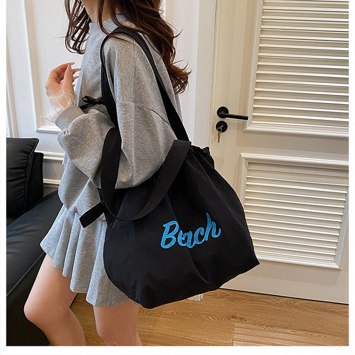 Geräumige Canvas-Shopper-Tasche Karnz
