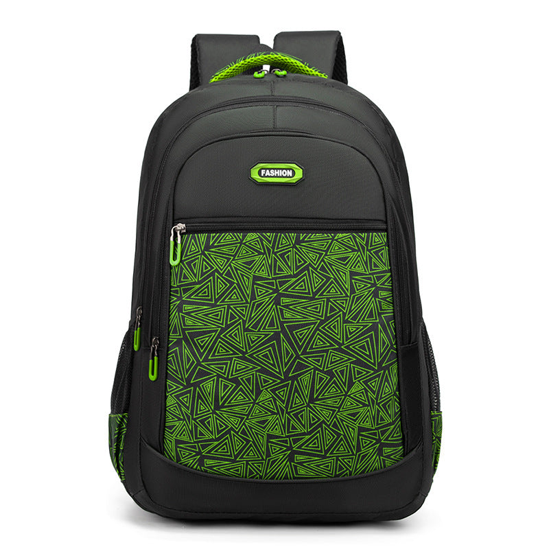 Geometrischer Druck Urbaner Rucksack