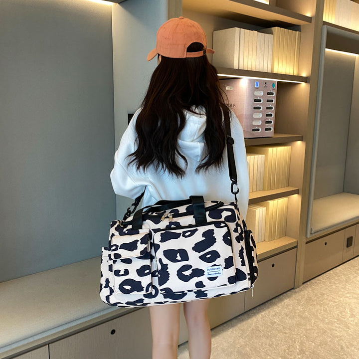 Stylische Zebra-Print Reise-Duffel-Tasche Karnz