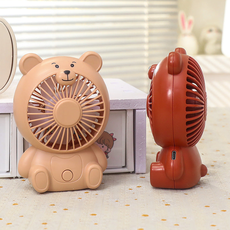 Damen USB Tischventilator im Bärendesign Karnz