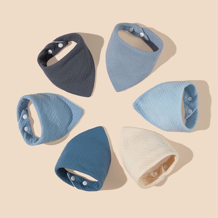 Weiche Musselin Bandana Lätzchen Set Karnz