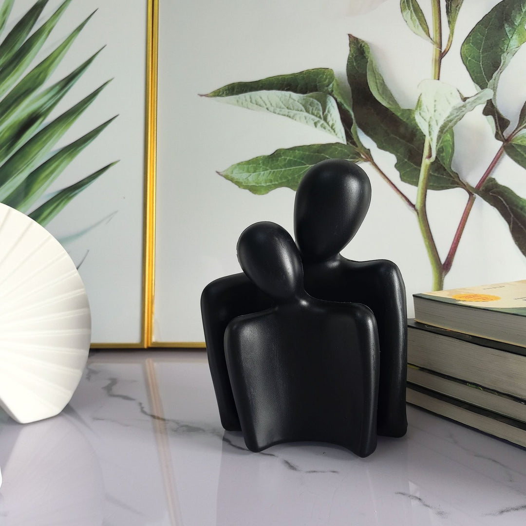 Künstlerische Dualfigur Dekoration Karnz