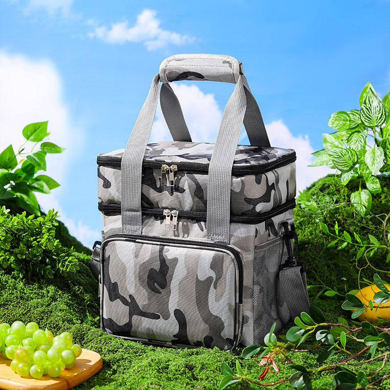 Isolierte Camo Mittagskühltasche Karnz