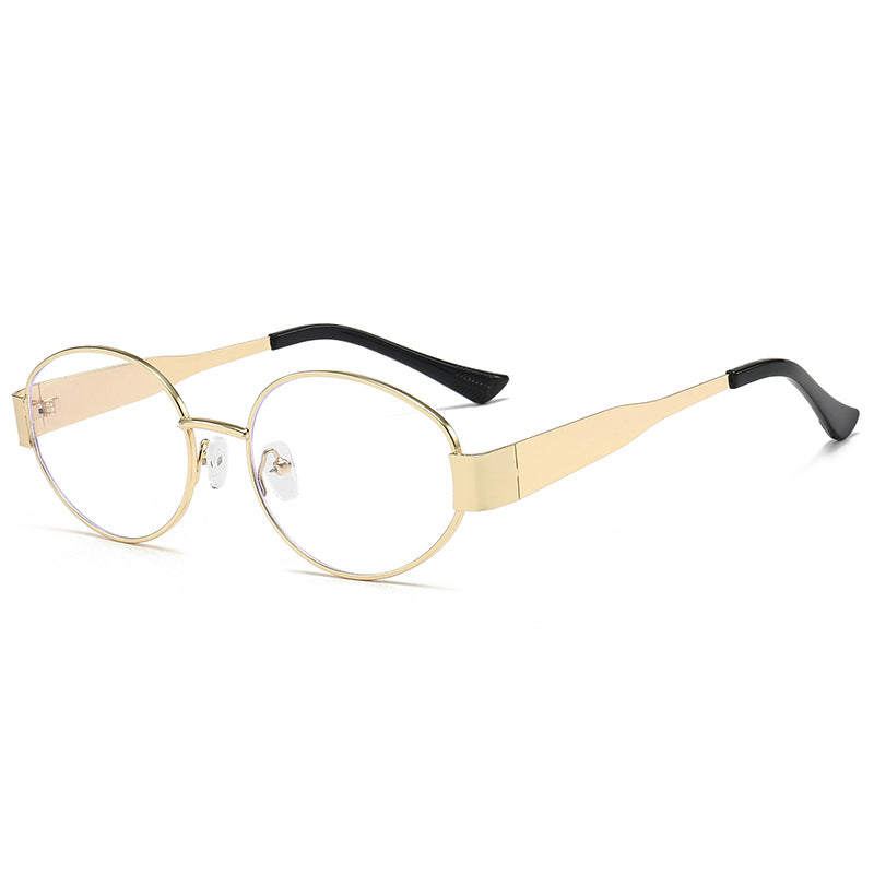 Damen Vintage Sonnenbrille im ovalen Design Karnz