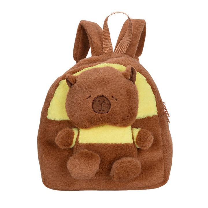 Plüsch Rucksack mit Tierischem Kuschelmotiv Karnz
