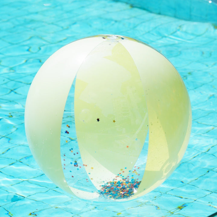 Glitter aufblasbarer Poolball Karnz