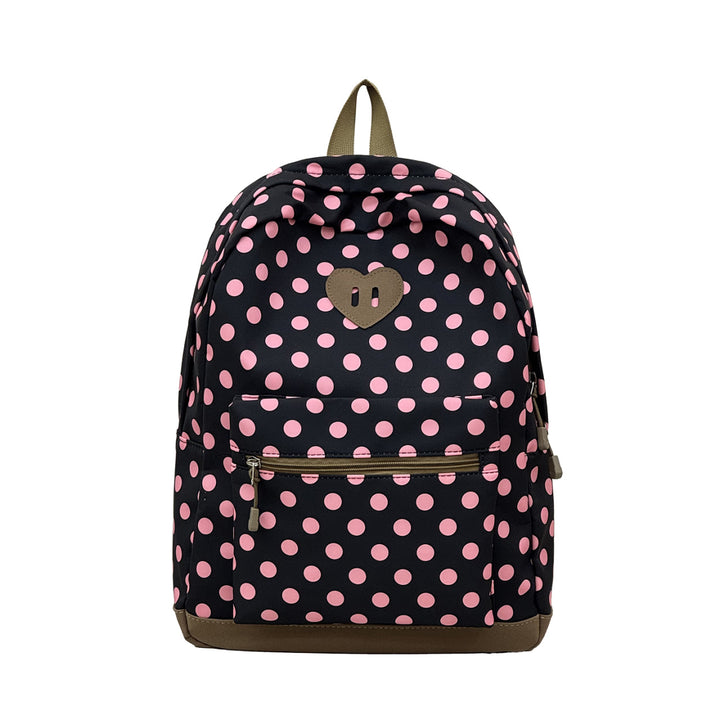 Verspielter gepunkteter Rucksack
