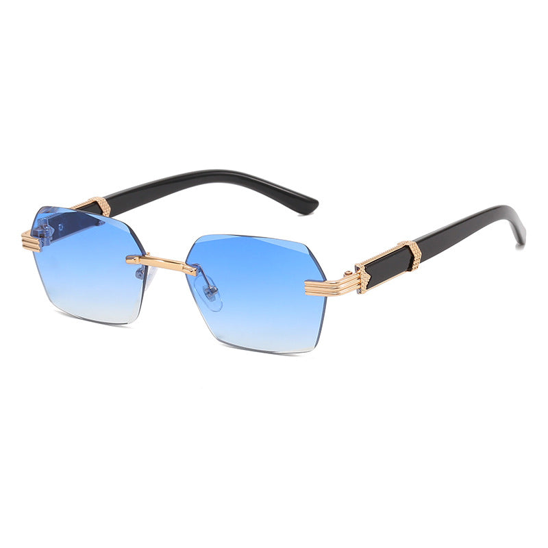 Damen Trendige geometrische Sonnenbrille Karnz