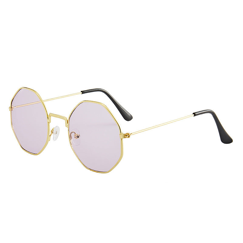 Damen ausgefallene achteckige Sonnenbrille Karnz