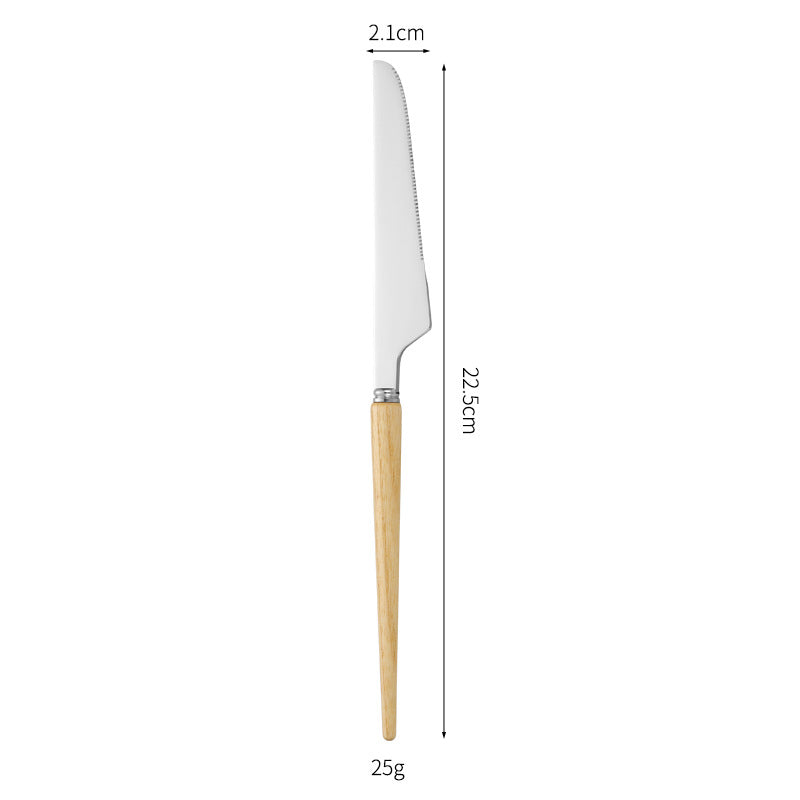 Professionelles und Ergonomisches Brotmesser mit Holzgriff Karnz
